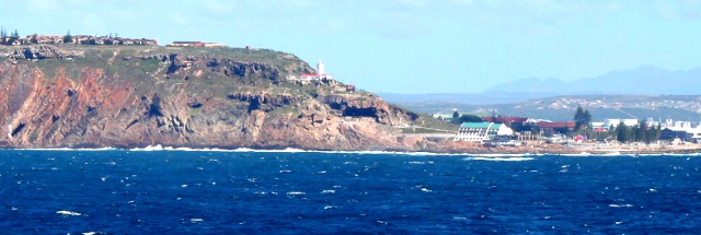 Mossel Bay as seen from the MSC Melody