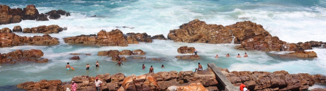 tidal pool at The Point in Mossel Bay