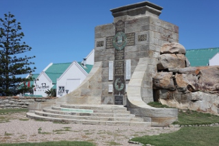 war memorial in Mossel Bay, South Africa