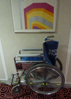 The MSC Melody is wheelchair friendly